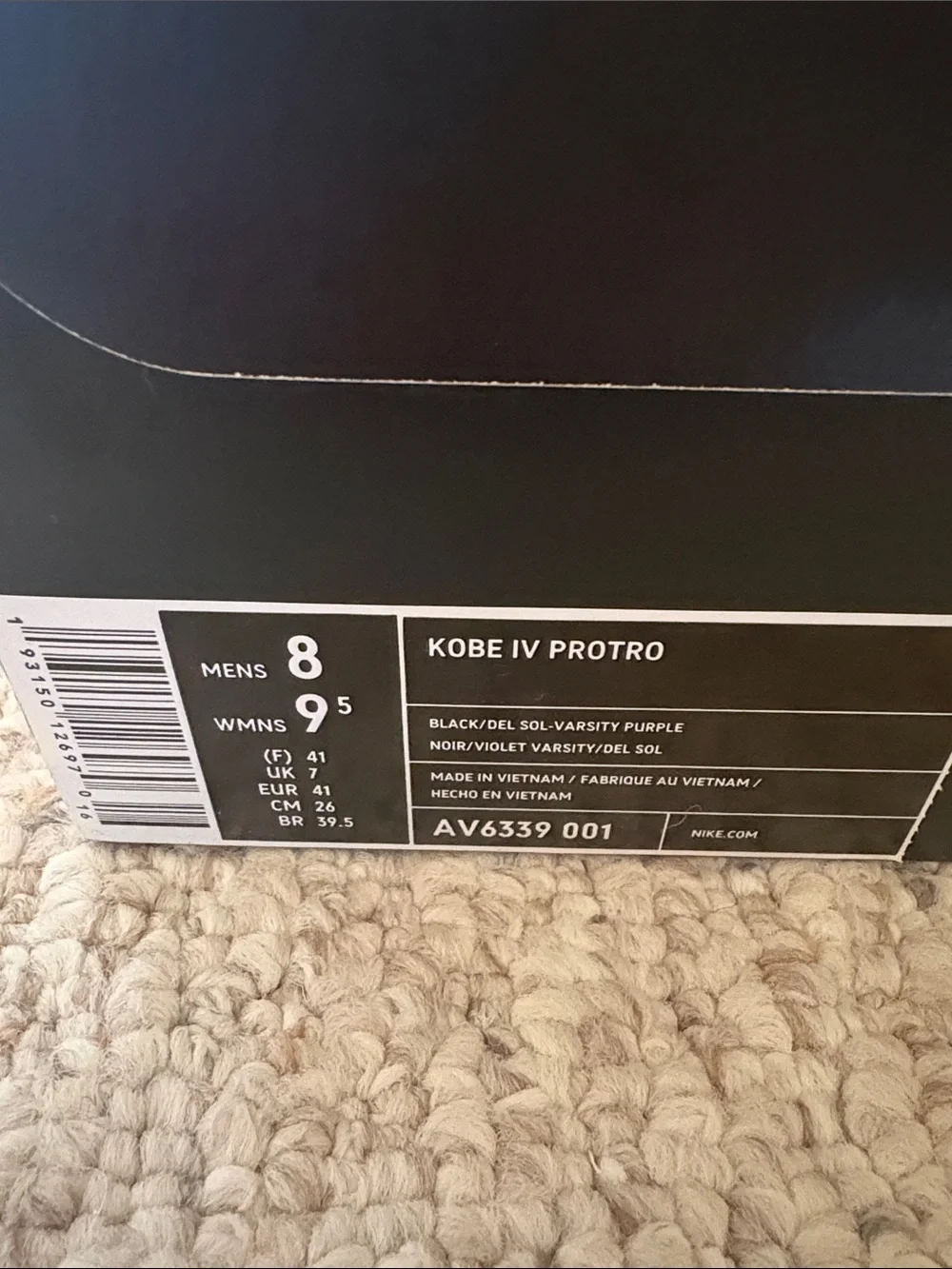 Nike kobe iv